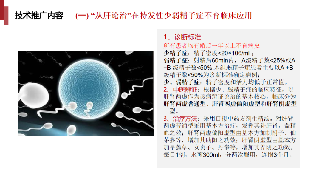 喜报|李朝彬主任《男性不育症“从肝论治”的中医临床应用》入选国家卫生健康技术推广项目
