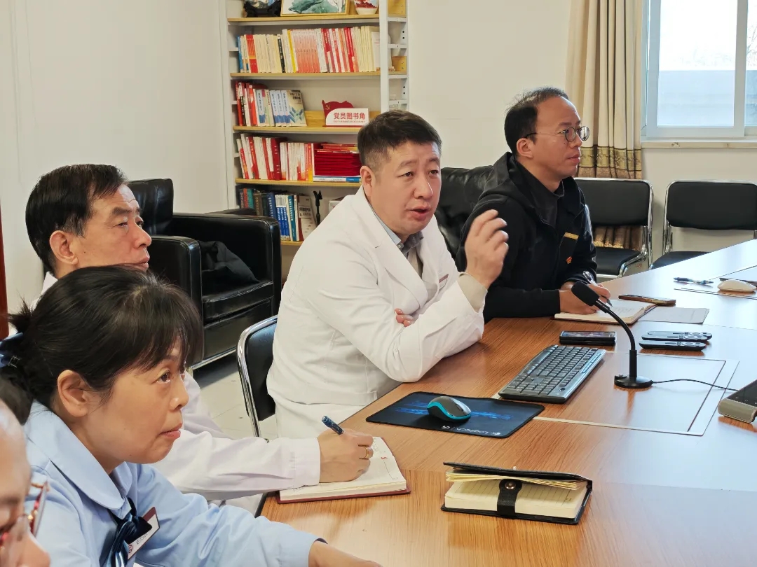 北京朝阳门中西医结合医院支部委员会开展支部书记讲党课活动