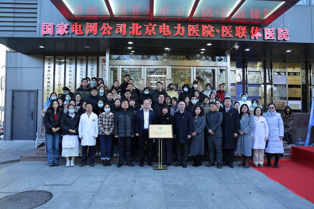 北京朝阳门中西医结合医院与国家电网公司北京电力医院举行医联体共建签约揭牌仪式