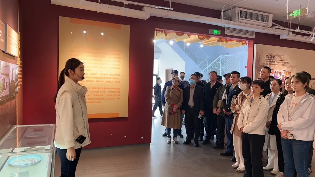 弘扬焦裕禄精神，践行正确政绩观丨我院支部委员会赴裕禄讲堂开展沉浸式主题党日活动